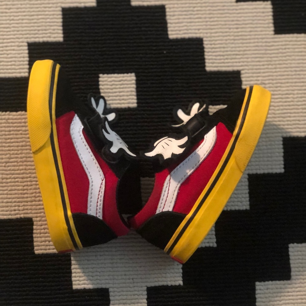 Toddler Disney Mickey Vans